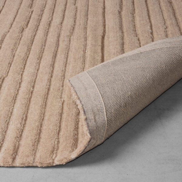 LABEL51 Vloerkleden Luxy - Taupe - Wol - 160x230 cm - Afbeelding 3
