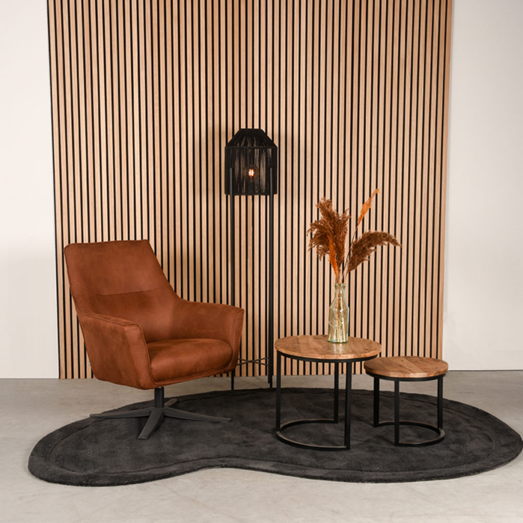 LABEL51 Vloerkleden Mody - Antraciet - Synthetisch - 160x230 cm - Afbeelding 4