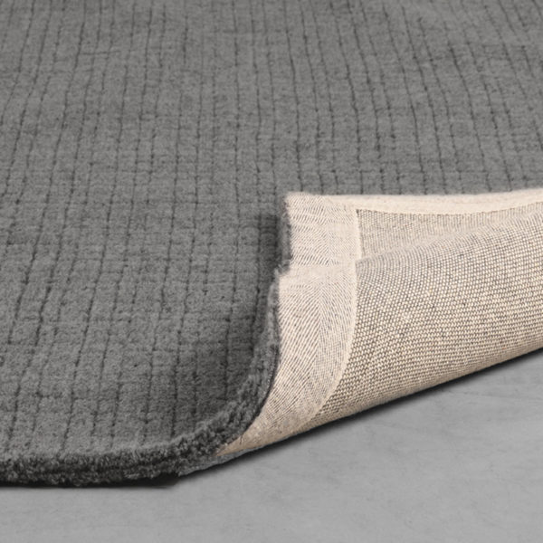 LABEL51 Vloerkleden Wolly - Antraciet - Wol - 200x300 cm - Afbeelding 3