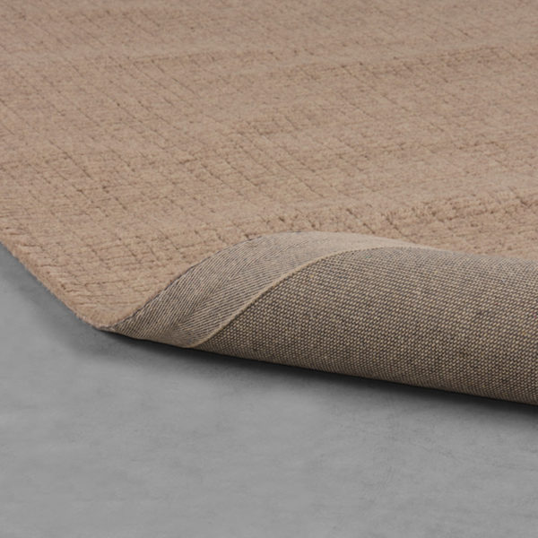 LABEL51 Vloerkleden Wolly - Taupe - Wol - 160x230 cm - Afbeelding 3
