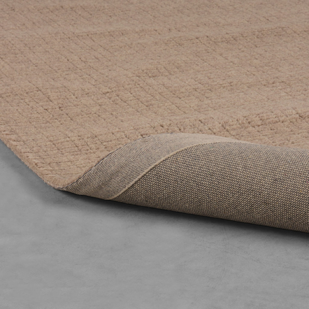 LABEL51 Vloerkleden Wolly - Taupe - Wol - 200x300 cm - Afbeelding 3