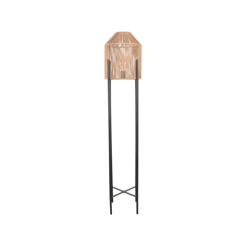 LABEL51 Vloerlamp Ibiza - Naturel - Jute - Afbeelding 4