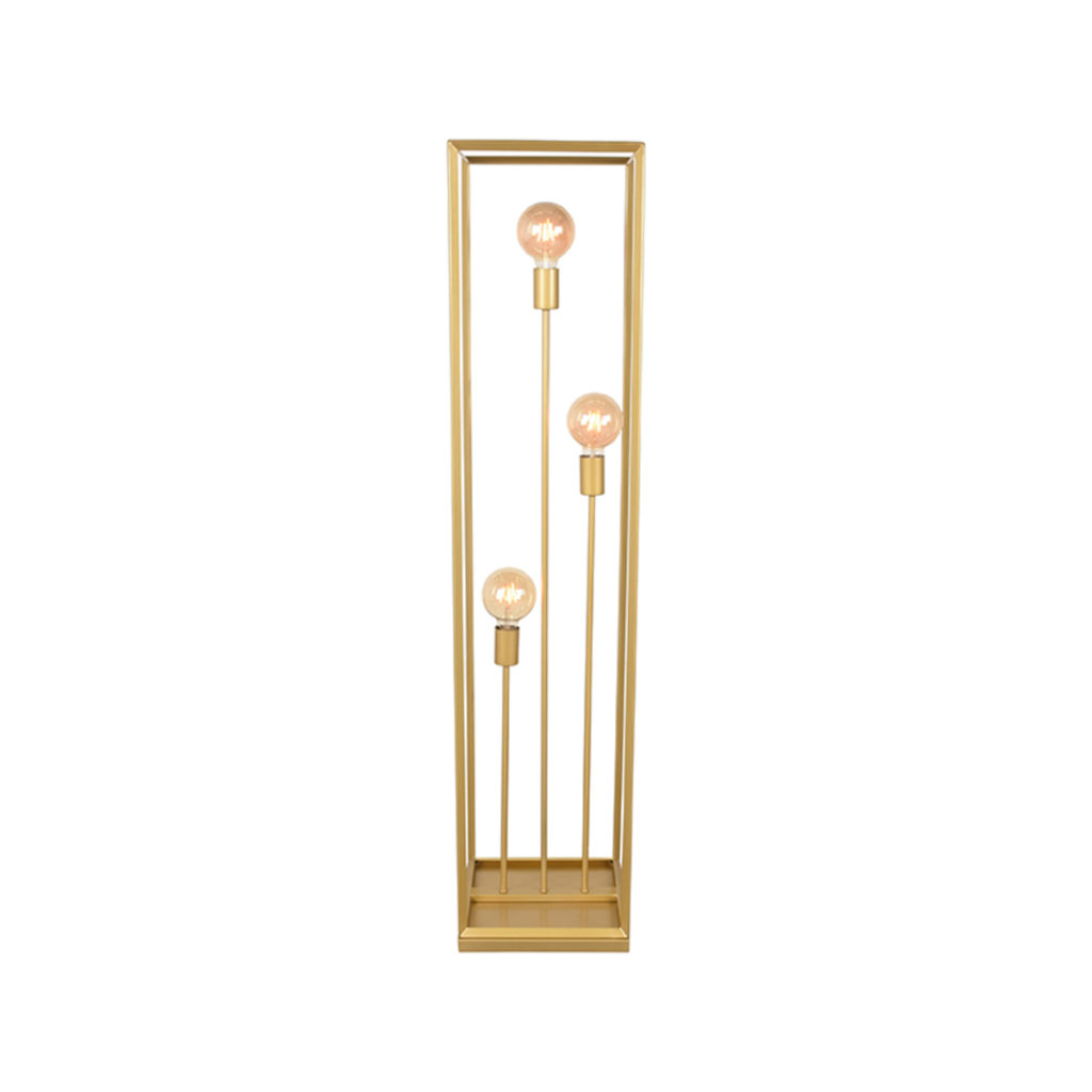 LABEL51 Vloerlamp Tetto - Antiek goud - Metaal - Afbeelding 3