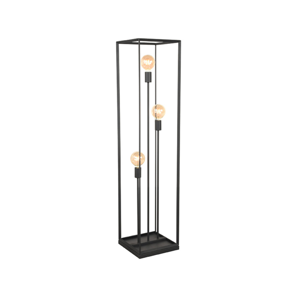 LABEL51 Vloerlamp Tetto - Zwart - Metaal - Afbeelding 2