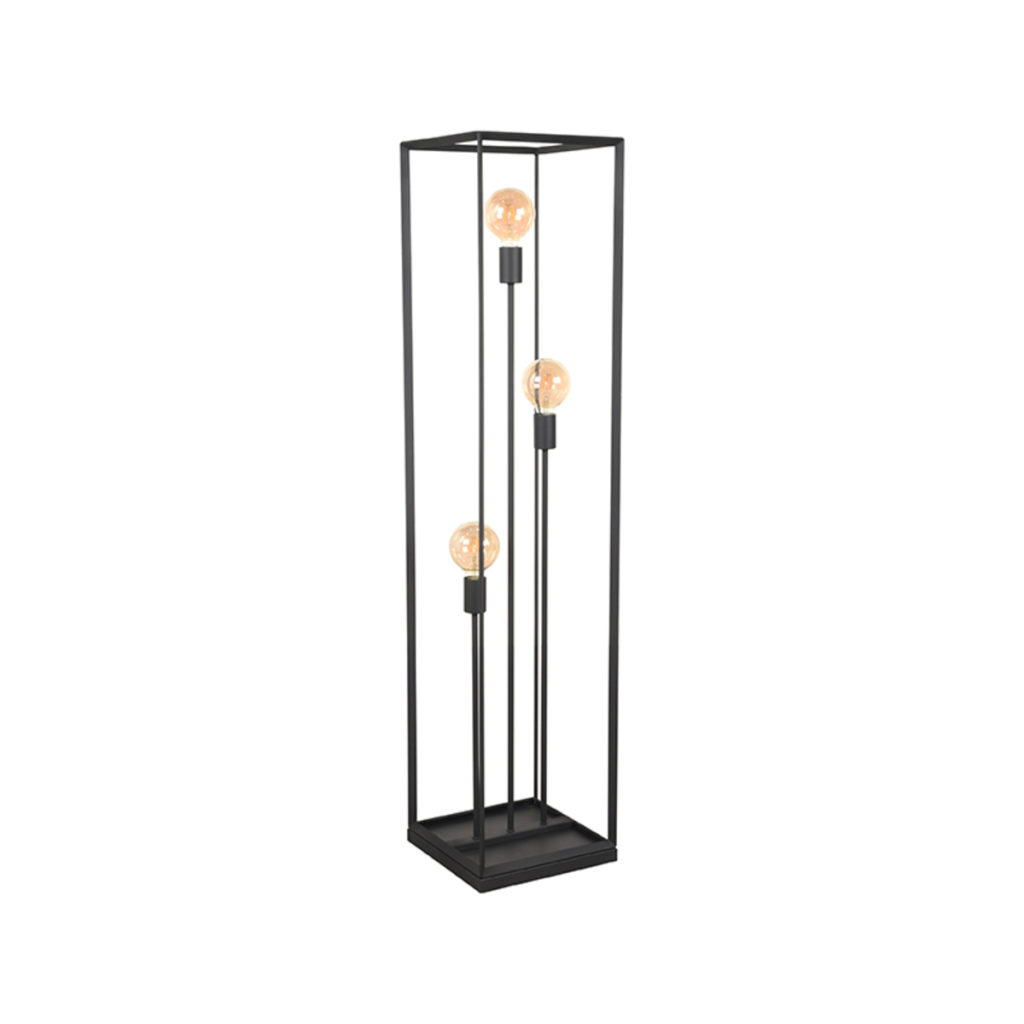 LABEL51 Vloerlamp Tetto - Zwart - Metaal - Afbeelding 3