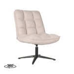 LABEL51 Fauteuil Vince - Naturel - Boucle