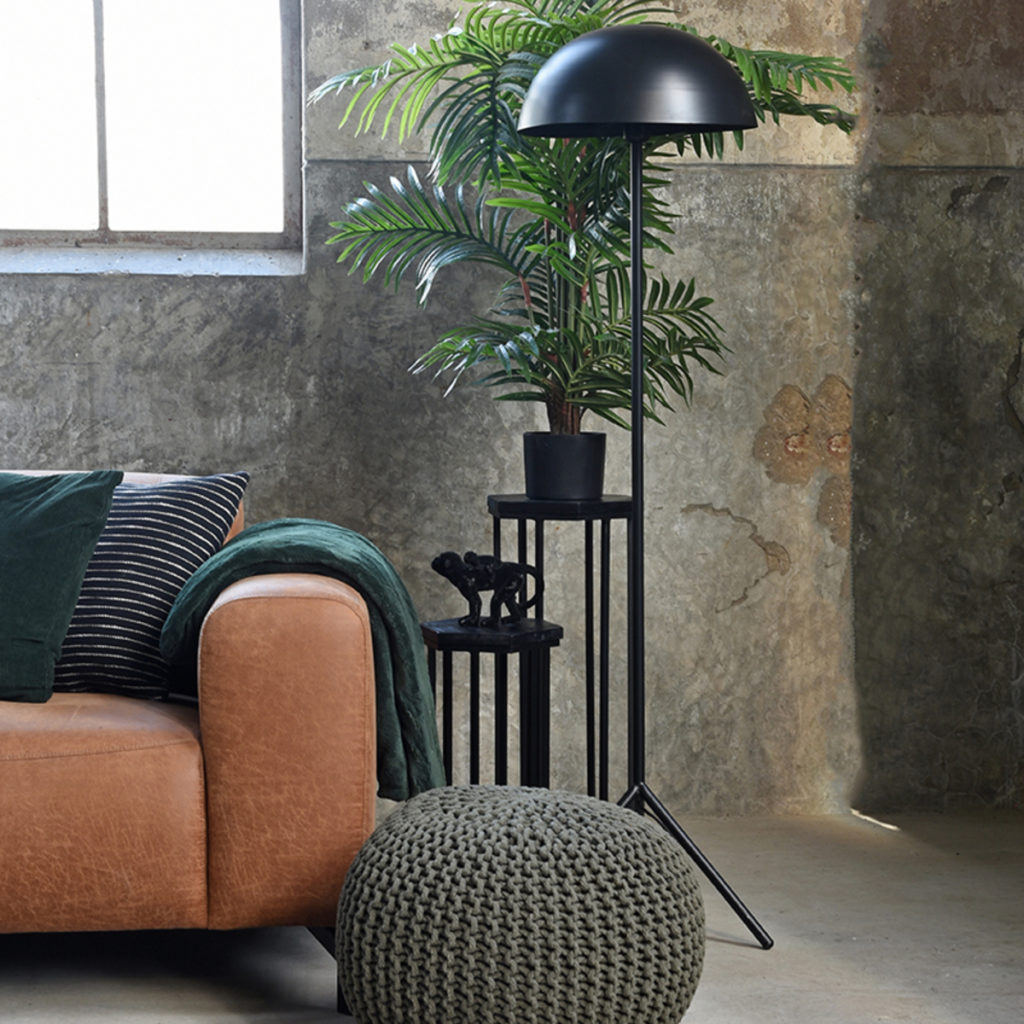 LABEL51 Vloerlamp Globe - Zwart - Metaal - Afbeelding 5