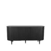 LABEL51 Dressoir Oliva - Zwart - Eiken - Dressoir 180 cm - Afbeelding 4