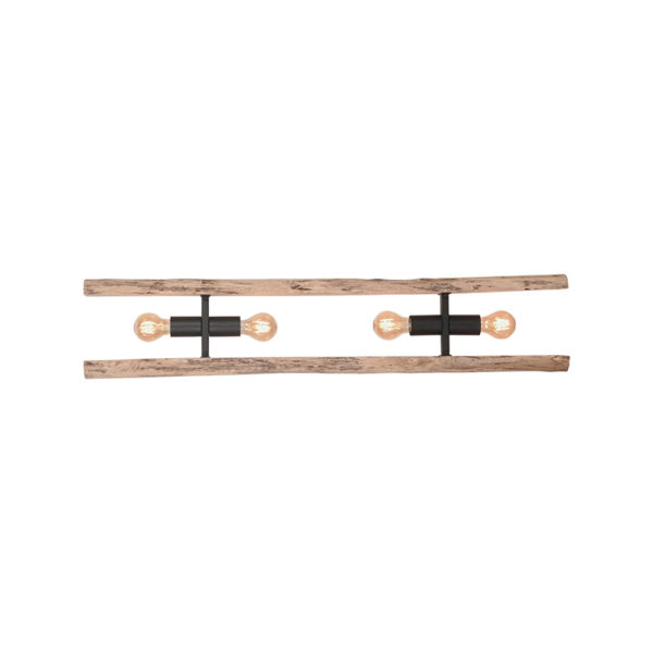 LABEL51 Hanglamp Woody - Naturel - Hout - Afbeelding 3