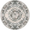 Vloerkleed Viola Antraciet - Rond ø120 cm