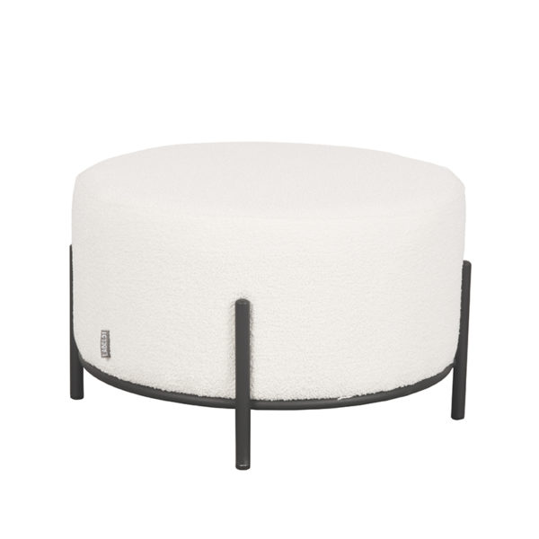 LABEL51 Poef Troy - Ivory - Boucle - XL - Afbeelding 2