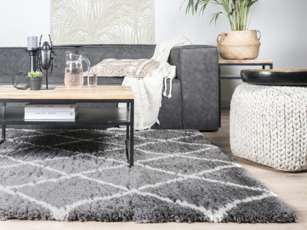 Vloerkleed Jeffie Grey 160 x 230 cm - Afbeelding 2