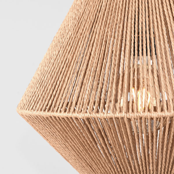 LABEL51 Hanglamp Ibiza - Naturel - Jute - 1-Lichts - Afbeelding 2