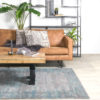 Vloerkleed Adel Medaillon Turquoise 6023 - 200 x 290 cm - Afbeelding 4
