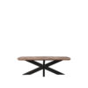 LABEL51 Salontafel Zane - Espresso - Mangohout - 120 cm - Afbeelding 4