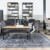 Vloerkleed Mila Antraciet 200 x 290 cm - Afbeelding 2