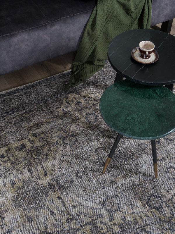 Vloerkleed Mila Antraciet/ Green 200 x 290 cm - Afbeelding 5