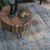 Vloerkleed Madel Rond Groen/Blauw ø120 cm - Afbeelding 4