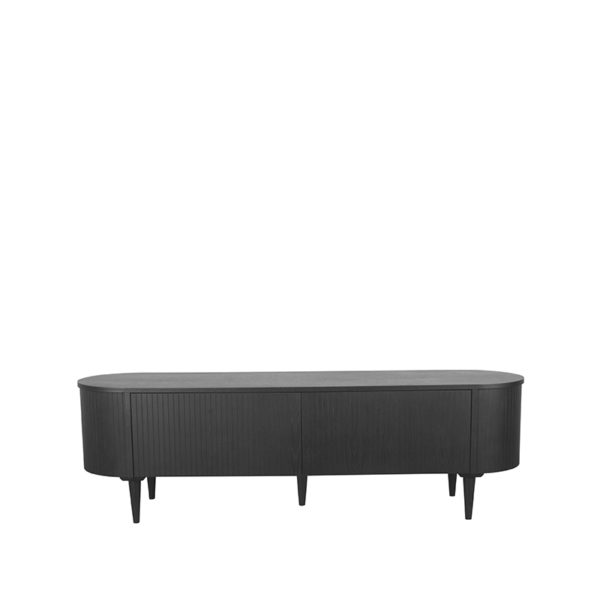LABEL51 Tv-meubel Oliva - Zwart - Eiken - Tv-Meubel 180 cm - Afbeelding 3