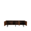 LABEL51 Tv-meubel Rio - Espresso - Mangohout - Tv-Meubel 180 cm - Afbeelding 4