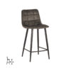 LABEL51 Barkruk Jelt - Hunter - Velours - Zithoogte 65 - Afbeelding 2