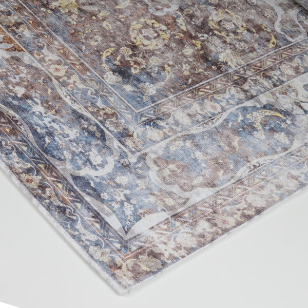 Vloerkleed Viola Taupe 200 x 200 cm - Afbeelding 2