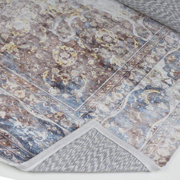 Vloerkleed Viola Taupe 200 x 200 cm - Afbeelding 3