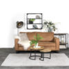 Karpet Viscose Light Grey 200 x 280 cm - Afbeelding 2
