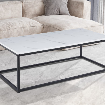 Salontafel 'Dallas' Decor Marmer Wit (1c)