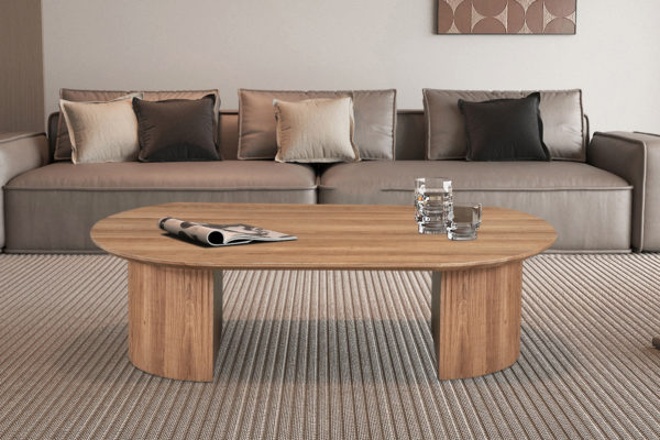 Salontafel 'Lagos' 120 cm Decor Oude Eik (2c)