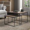 Salontafel 'Quinn' 2-delig Mango hout (1c)