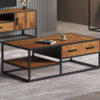 Salontafel 'Madeira' 120 cm Mangohout (1c)