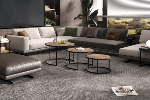 Salontafel 'Lennox' 3-delig Mango hout (1c) - Afbeelding 2