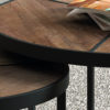 Salontafel 'Laveu' 2-delig Mango hout (1c) - Afbeelding 2