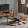 Salontafel 'Madeira' 120 cm Mangohout (1c) - Afbeelding 2