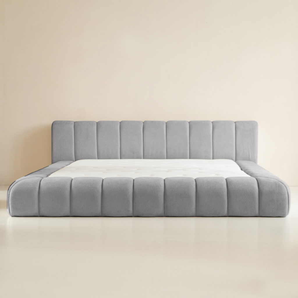 Ontwerpbed Adore Classic 180x200 Grijs - Zonder Matras - Afbeelding 2