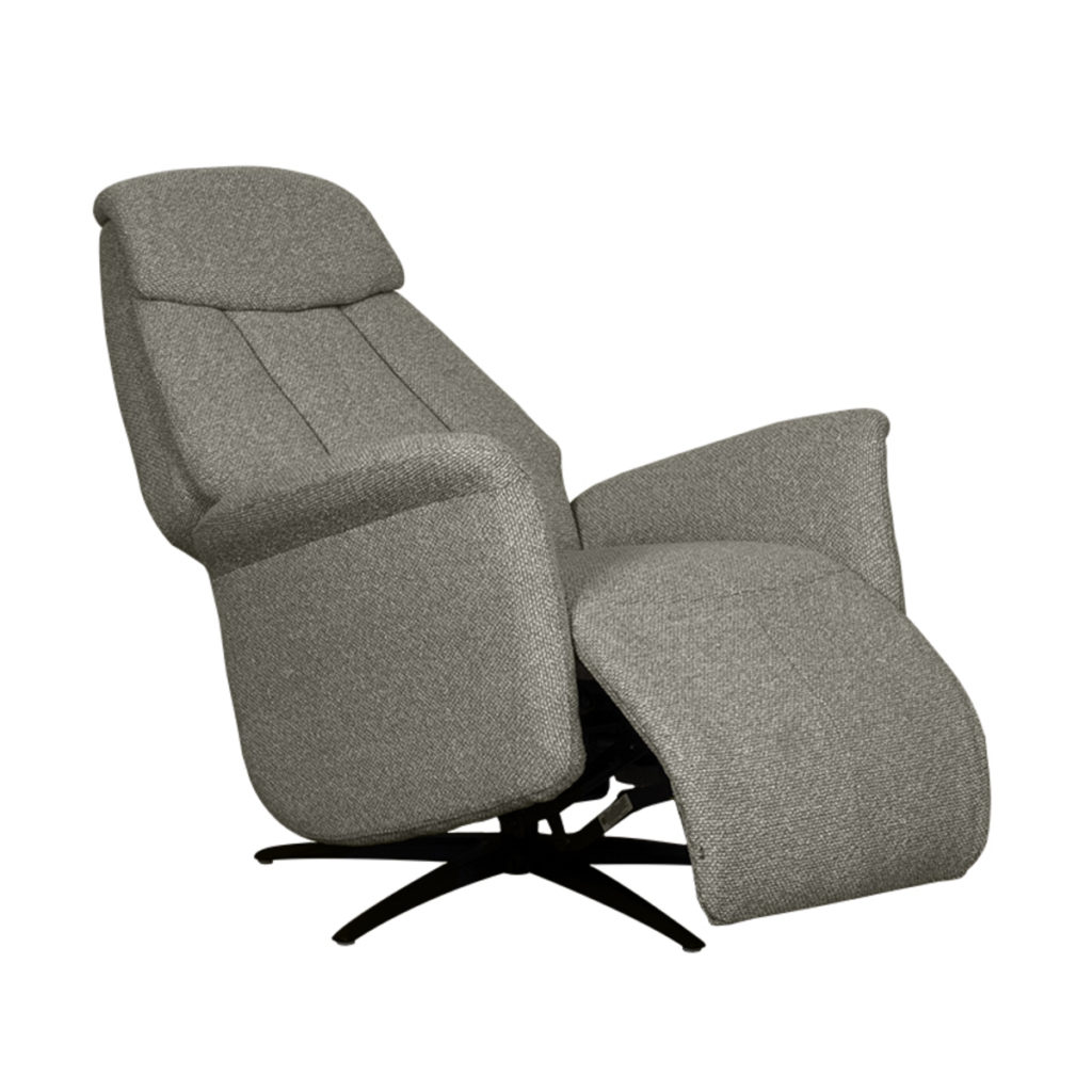 LABEL51 Fauteuil Oslo - Truffel grijs - Boucle - Afbeelding 3