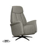 LABEL51 Fauteuil Oslo - Truffel grijs - Boucle
