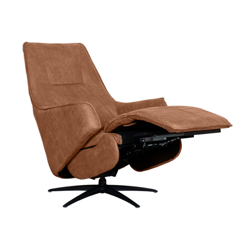 LABEL51 Fauteuil Odense - Cognac - Micro Suede - Afbeelding 3