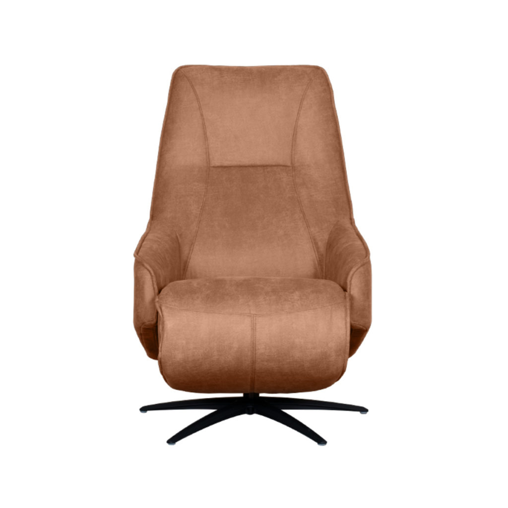 LABEL51 Fauteuil Odense - Cognac - Micro Suede - Afbeelding 4