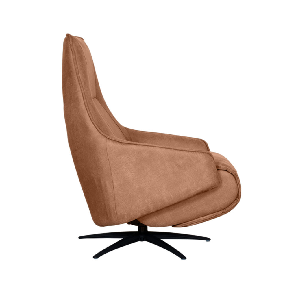LABEL51 Fauteuil Odense - Cognac - Micro Suede - Afbeelding 5