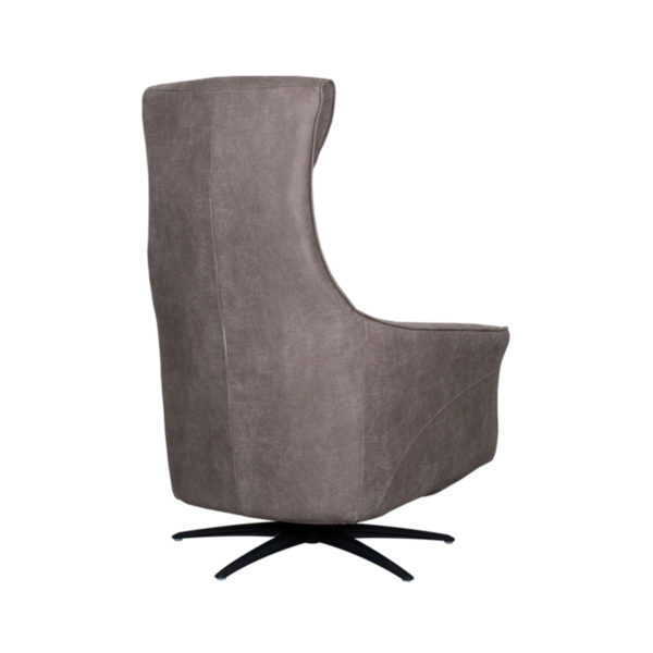LABEL51 Fauteuil Lund - Taupe - Micro Suede - Afbeelding 6