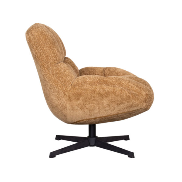 LABEL51 Fauteuil Huxley - Cognac - Elite - Afbeelding 3