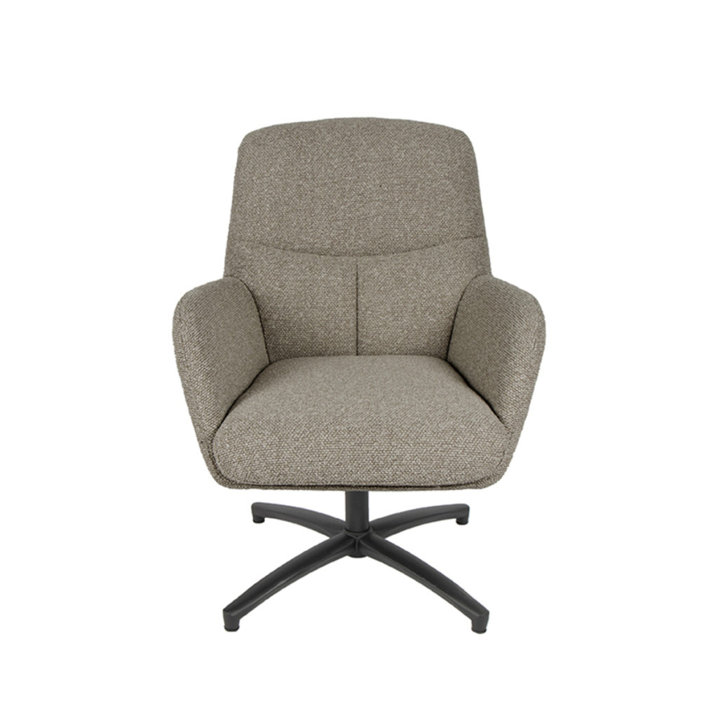 LABEL51 Fauteuil Chill Zone - Truffel grijs - Boucle - Afbeelding 3