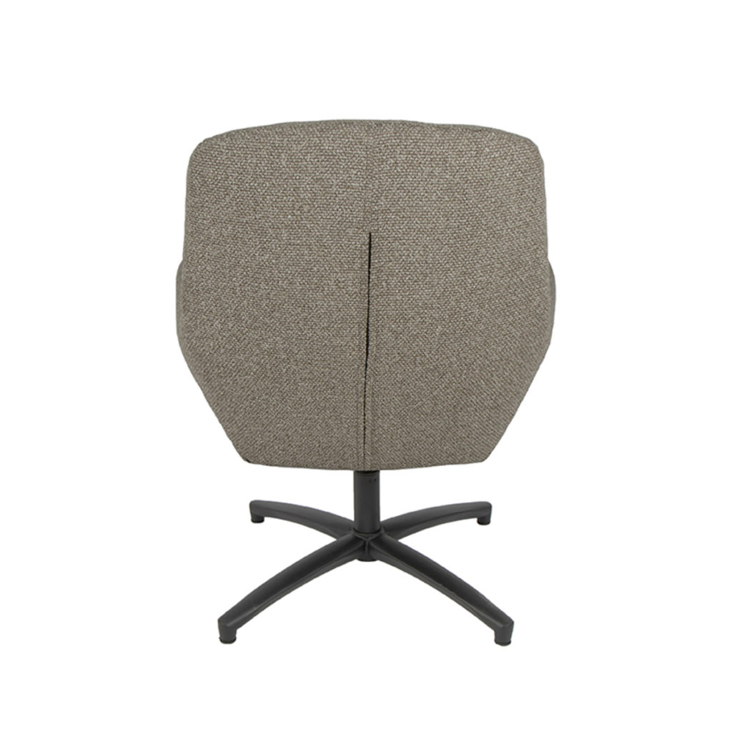 LABEL51 Fauteuil Chill Zone - Truffel grijs - Boucle - Afbeelding 5