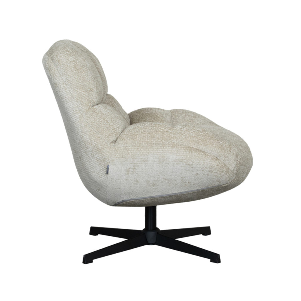 LABEL51 Fauteuil Huxley - Truffel grijs - Elite - Afbeelding 3