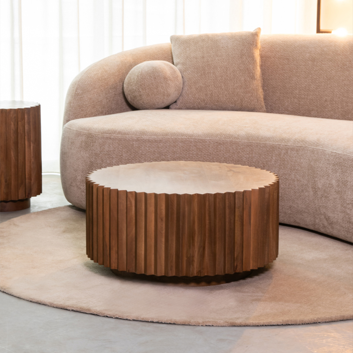 Het Steigerhouthuis LABEL51 Salontafel Novan - Nature - Mangohout