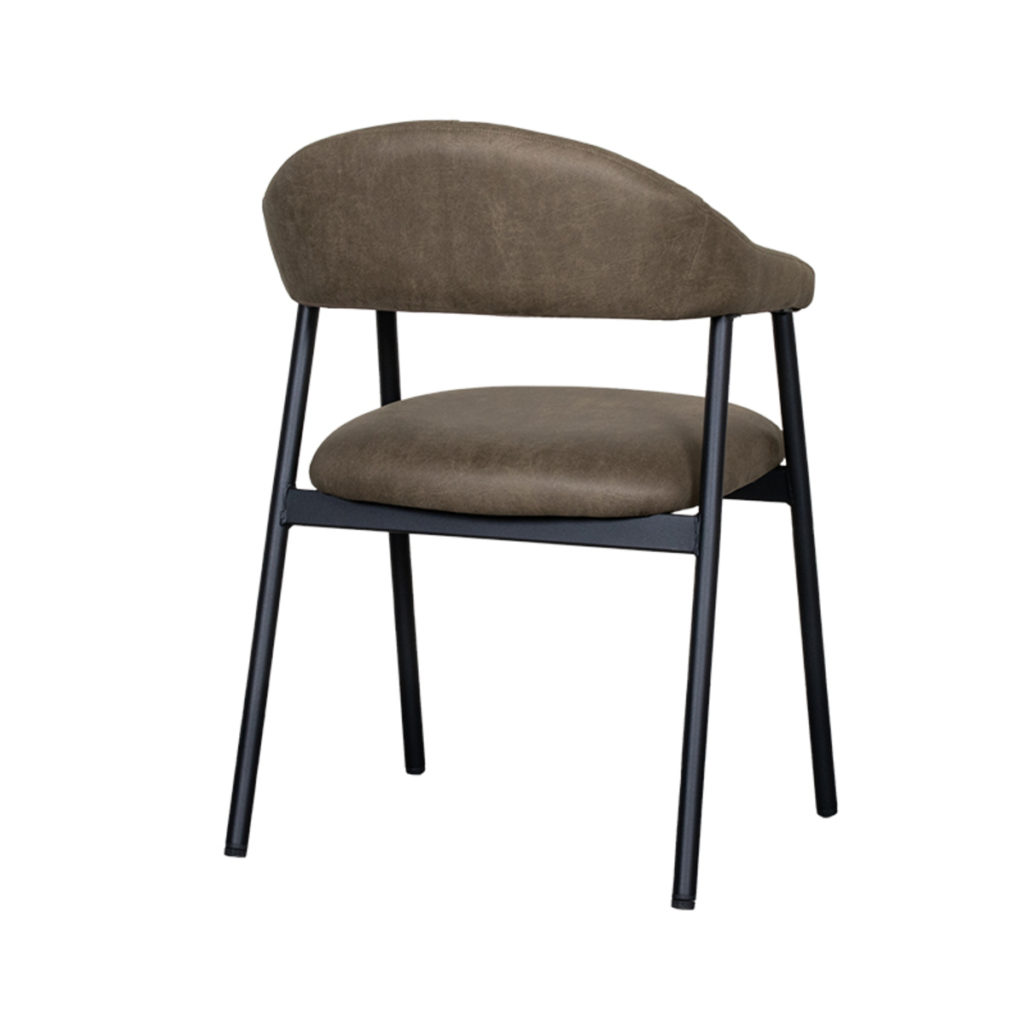 LABEL51 Eetkamerstoel Amaze - Moss - Micro Suede - Afbeelding 4