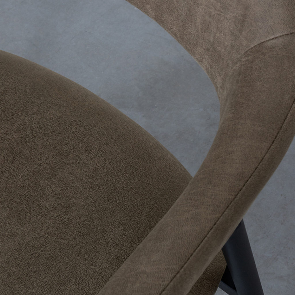 LABEL51 Eetkamerstoel Amaze - Moss - Micro Suede - Afbeelding 6