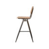 LABEL51 Barkruk Solid - Bruin - Hout - Zithoogte 75 - Afbeelding 3